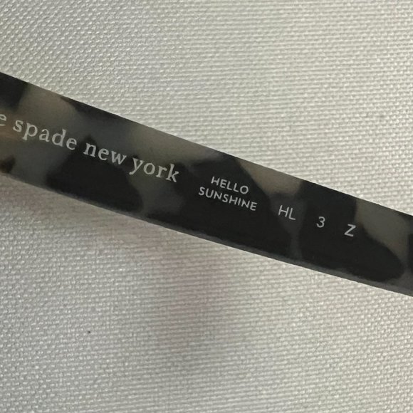 KATE SPADE CAYENNE S Sunglasses Black/Grey